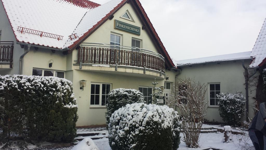Pension Finkenschenke Gröditz エクステリア 写真