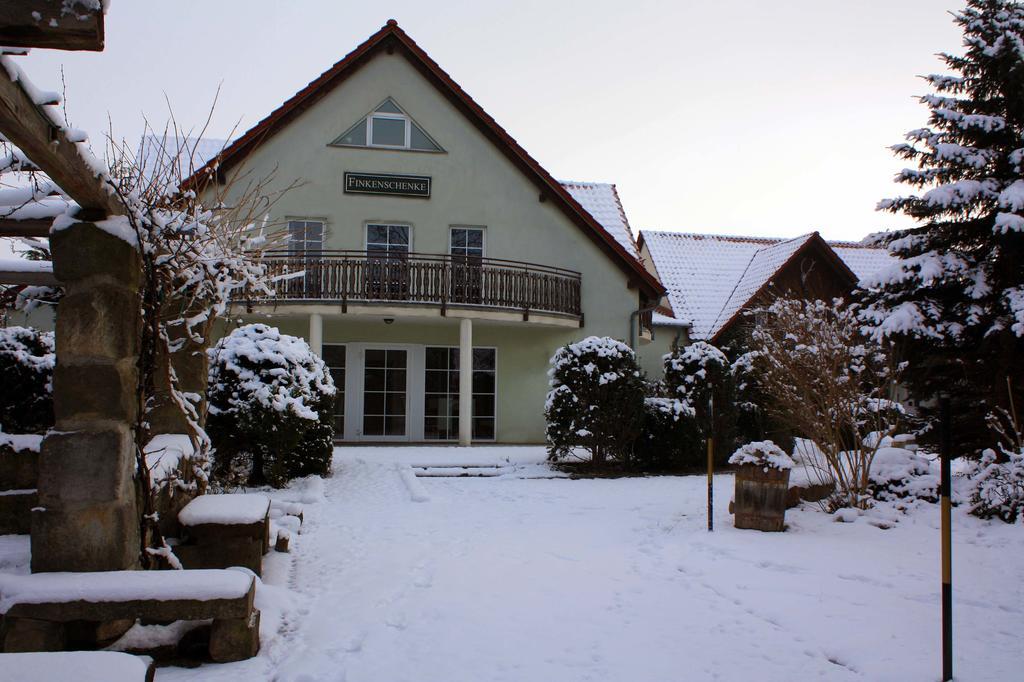 Pension Finkenschenke Gröditz エクステリア 写真